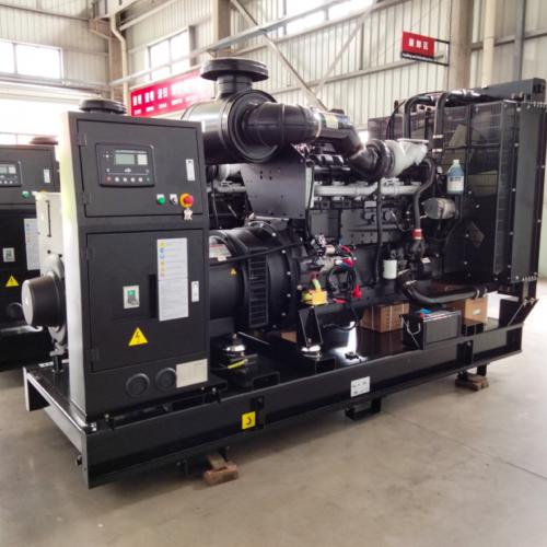 4 units of standby 400KW diesel generator sets powered by Cummins
