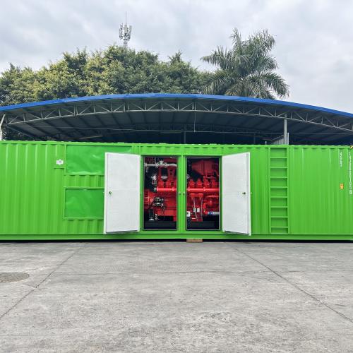 4MW Gas generator set Cryptocurrency Mining Project- Powered by  Cummins